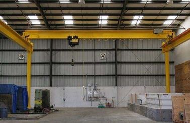 10T de elektrische Enige reizende kraan van balk luchtkranen voor workhouse gebruik het opheffen hoogte 9m gele/rode kleur