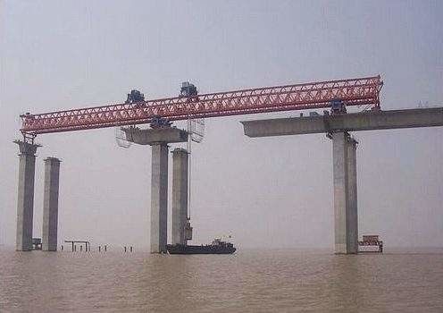 JQG420T-50M straal de kraan van de lanceringsbrug aan de lancering van brug wordt gebruikt die